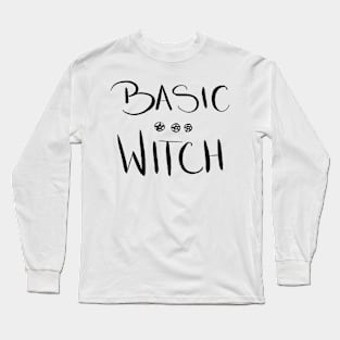 Basic Witch - Black Long Sleeve T-Shirt